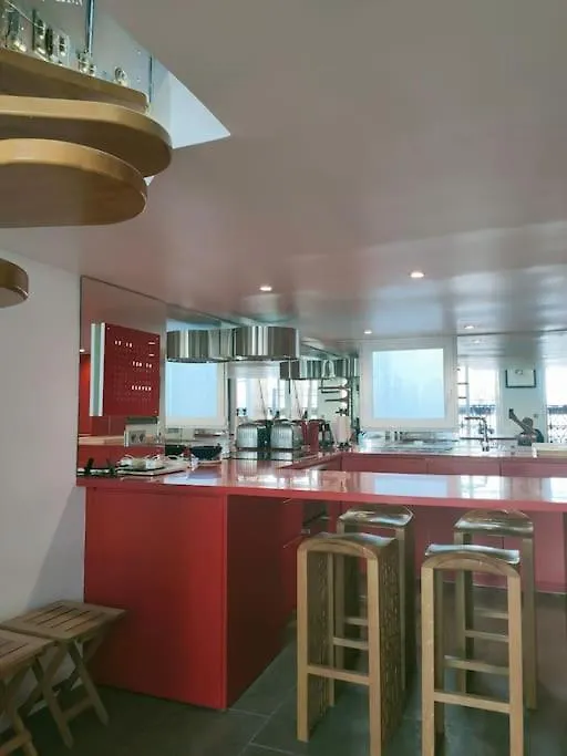 Ferienwohnung Paris Centre Grand Duplex Avec Belle Terrasse 0*,